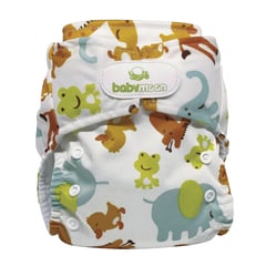 BABY MOON - Ecopañal Babymoon Con Absorbente Intercambiable Elefante