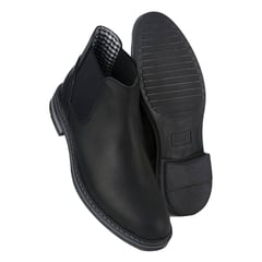 CALZADO CON ALTURA MONSERRATE - Bota en CUERO tipo chelsea para hombre marca MONSERRATE color negro