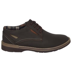 CALZADO CON ALTURA MONSERRATE - Zapatos en CUERO para hombre marca Monserrate ref Cóndor café