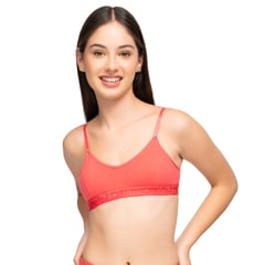 REYMON - Top Tipo Acostumbrador Copas Removibles Para Niña Teen Ref6207-T