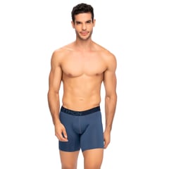 REYMON - Bóxer Básico En Poliéster Semilargo Para Hombre Ref3089