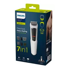 PHILIPS - Recortador 7 en 1 multigroom serie 3000 MG3721/77