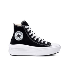 CONVERSE - Tenis Botas Chuck Taylor All Star Move Mujer-Negro