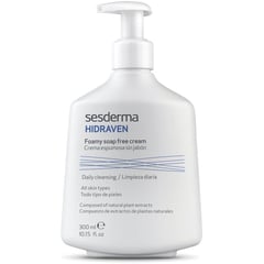 SESDERMA - Limpiador hidraven crema espumosa sin jabon 300ml