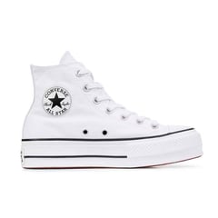 CONVERSE - Tenis Botas Chuck Taylor All Star Lift Mujer-Blanco