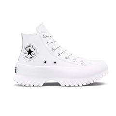 CONVERSE - Botas Chuck Taylor Lugged 2.0 Cuero Unisex-Blanco