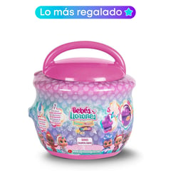 CRY BABIES - Muñeca bebe llorones magic tears chupete casita