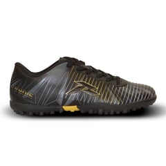 RUNIC - Guayos Dalet Turf Para Hombre-Negro/Dorado