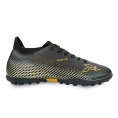 RUNIC - Guayos Dimond Turf Adulto-Negro/Amarillo