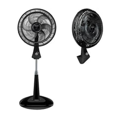 SAMURAI - Ventilador Silence Force Plus 2 En 1 Negro