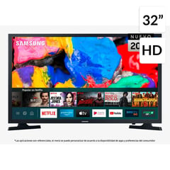 SAMSUNG - Televisor 32 Pulgadas HD LED Plano Smart TV