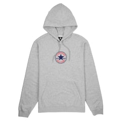 CONVERSE - Hoodie Go-To Chuck Taylor Patch-Gris