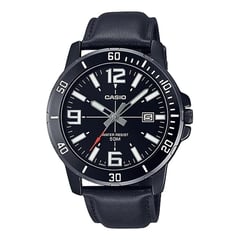 CASIO - Reloj MTP-VD01BL-1B Para Caballero Elegante