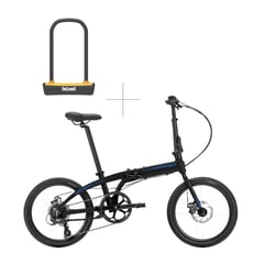 DTFLY - Bicicleta Plegable Tern B8 Azul Rin 20 + Candado 8154