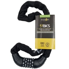 BKS - Candado Para Bicicleta De Seguridad Mtb Cadena Guaya