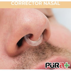 PURA - Antirronquidos respiración nose clip 2 unidades