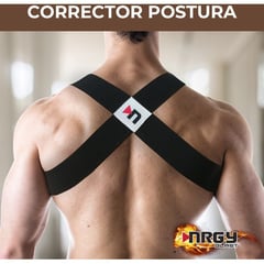 PURA - Corrector postura unisex profesional nrgy loop garantia-12m