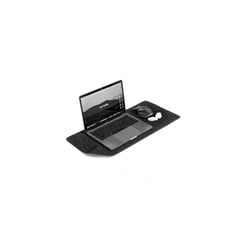 DELTAHUB - Desk Pad para escritorio - tamaño S - gris oscuro