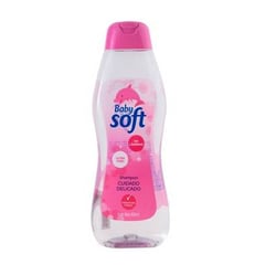 BABY SOFT - Shampoo babysoft cuidado delicado rosado x 800 ml