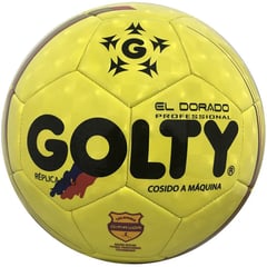 GOLTY - Balón De Fútbol Golty Dorado Cosido A Máquina 5
