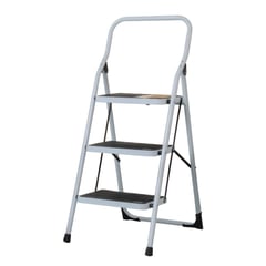 PRETUL - Escalera Tubular Plegable De 3 Pel Antideslizante,