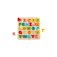 HAPE TOYS - Alfabeto rompecabezas para niños en madera letras