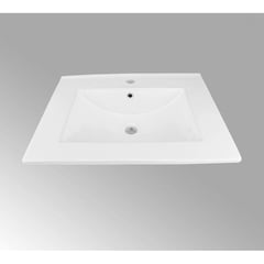 TAUMM - Placa lavamanos blanco submontar 50x40x18cm