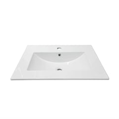 TAUMM - Placa lavamanos blanco submontar 60x40x19cm