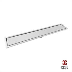 CCOL - Rejilla sifon piso invisible 50cmx10cm acero inoxidable 304