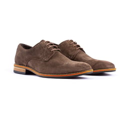 OVERSTATE - Zapatos de Vestir Casuales Para Hombre En Gamuza CA-4479AOV3 Taupe