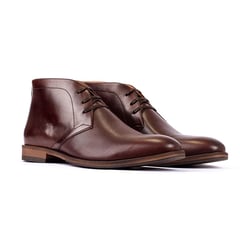 OVERSTATE - Botas Formales Para Hombre En Cuero Marrón CA-7477-2510OV