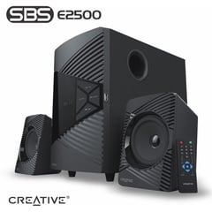 CREATIVE LABS - Creative sbs e2500 2.1 parlantes sonido gamer pro -fm-30w-bluetooth -