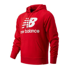 NEW BALANCE - Hoodie New Balance Essentials Para Hombre-Rojo