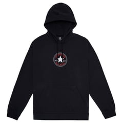 CONVERSE - Hoodie Center All Star Logo-Negro