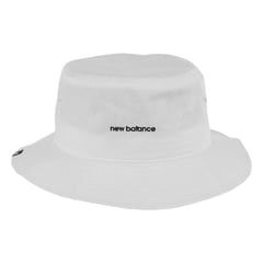 NEW BALANCE - Gorro Pescador Bucket Hat-Blanco