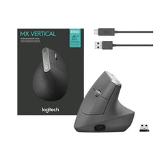 LOGITECH - Mouse inalámbrico ergonómico MX Vertical