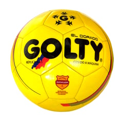 GOLTY - Balon Futbol No Profesional Dorado-Amarillo