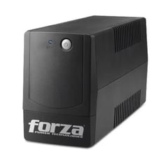 FORZA - UPS Interactiva BT-601, 600VA/360W, 8 Tomas, Regulador