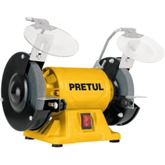 PRETUL - Esmeril De Banco De 5", 120 W Con Accesorios Incluidos