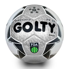 GOLTY - Balón De Fútbol Fga Golty Professional Magnum Ii-Plateado