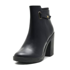 KING PIECES - Botin mujer tacon medio freda negro