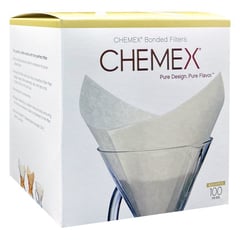 CHEMEX - Filtros 6 Tazas Cuadrados (100 unidades)
