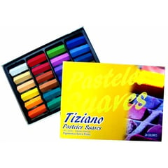 TIZIANO - Tizas pastel suave 24 unidades