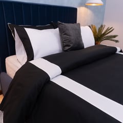 AMARE HOME - Set Duvet Cover Black - Colección Joy Queen