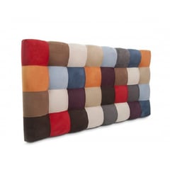 BANZAY - Cabecero Cama Doble Patchwork - Multicolor