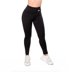 KRUNNER - Leggings deportivo para mujer Pretina alta 12 - Negro