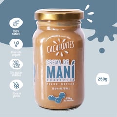 CACAHUATES - Crema de Mani­ Natural 250g -