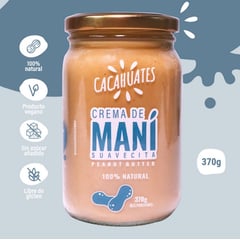 CACAHUATES - Crema de Mani­ Natural 370g -