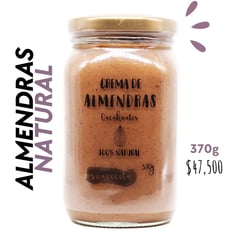 CACAHUATES - Crema de Almendras Natural 370g -