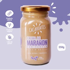 CACAHUATES - Crema de Maranon Panela 250g -